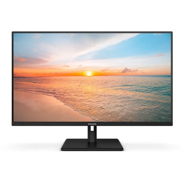 Monitor Philips, 31.5", VA, 4K, UHD, 60Hz, 4ms, HDR10, FlickerFree, Boxe 2W x 2, HDMI, DisplayPort, 32E1N1800LA/00, Negru