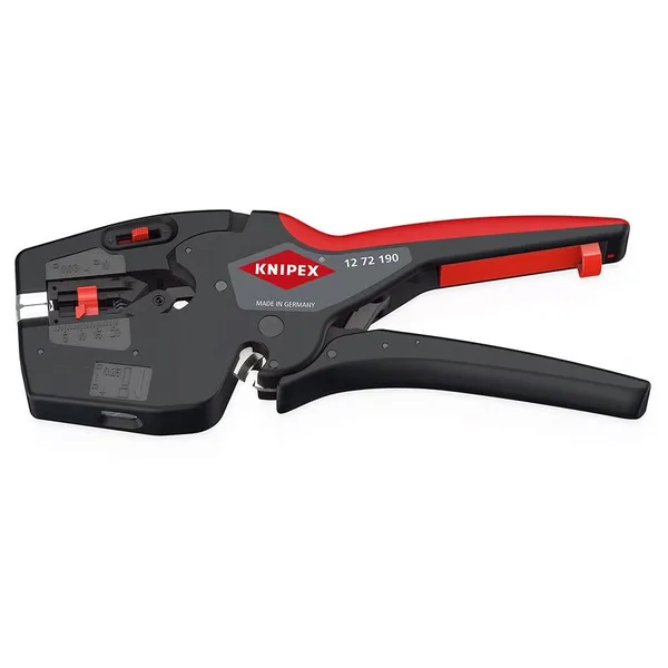 NexStrip Scula multifunctionala pentru electricieni cu mansoane din plastic Knipex 12 72 190 / 4003773088165