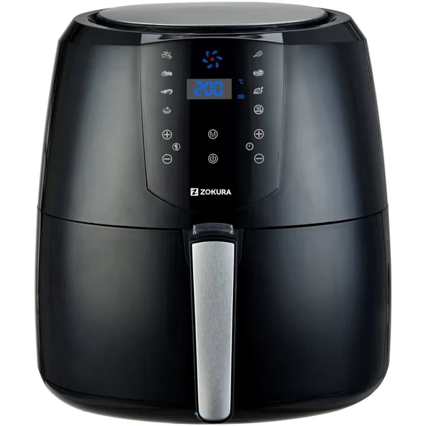 Zokura Airfryer 5.2L Negru