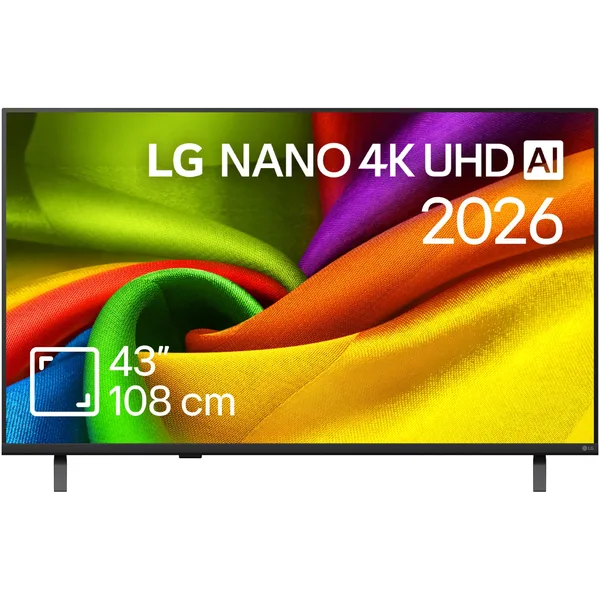 Televizor LG LED 43NU850B3LA, 108 cm, Smart, 4K Utra HD, Clasa G (Model2026)
