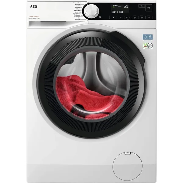 Masina de spalat rufe AEG LFR73944FE, 9 kg, 1400 rpm, Clasa A , ProSense + ProSteam, motor Inverter,, MixLoad 69', 20' 3Kg, Abur, Outdoor, Igienizare, Time Save, Finnish In, Plus Steam, Adancime totala 60 cm, alb