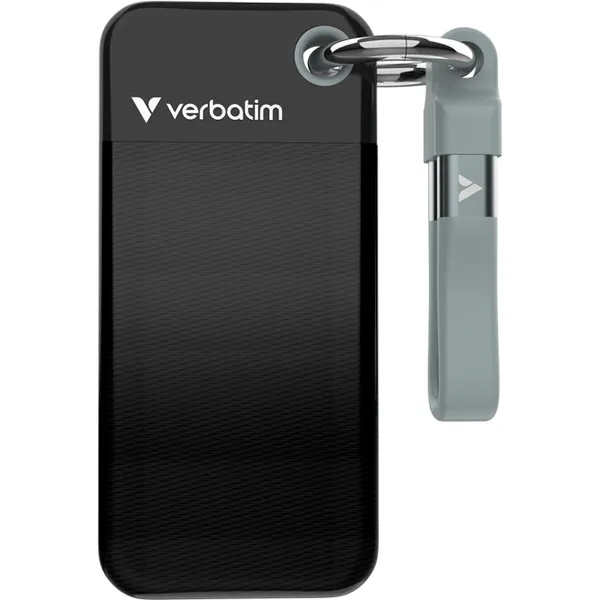 SSD Extern Portabil Pocket 32415 Interfata USB 3.2 Gen 2 256GB Negru/Gri