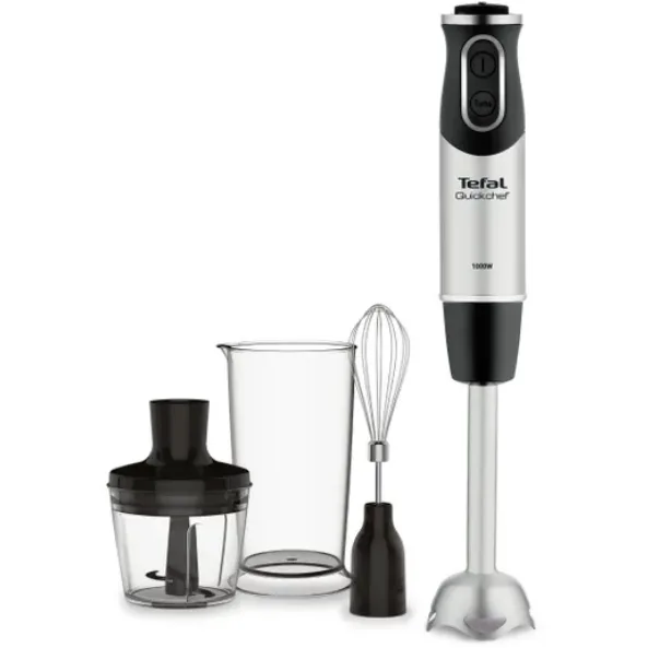 Blender Vertical HB656838 Quickchef 3 in 1 Putere 1000W Powelix Negru/Argintiu