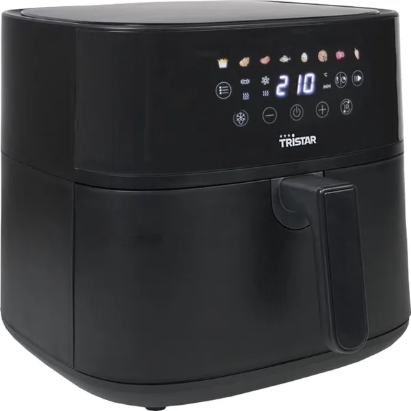 Friteuza cu Aer Cald FR-9071 Capacitate 8L Panou LED Tactil Putere 2000W Negru