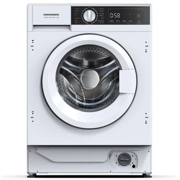 Masina de Spalat Rufe 9Kg 1400Rpm Clasa A Motor Inverter Display Digital Blocare Acces Copii Program Igenizare Cuva Alb
