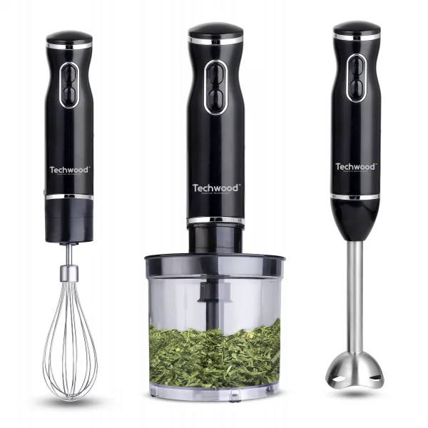 Blender vertical 3 in 1 Techwood TMS-9666, 600W, 500ml