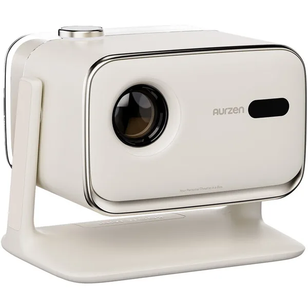 Videoproiector Boom Mini Rezolutie Full HD Dolby Audio Wi-Fi Bluetooth Alb