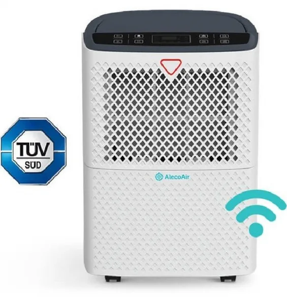 Dezumidificator AlecoAir D16 HOME 16 l /24h WiFi Uscare Rufe Display digital Higrostat Timer