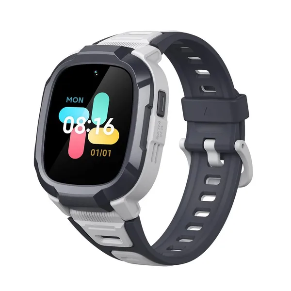 Smartwatch copii Mibro P6, GPS, Apel video, Camera 2MP, Bluetooth, Nano SIM, Baterie 900mAh, 2ATM, Gri