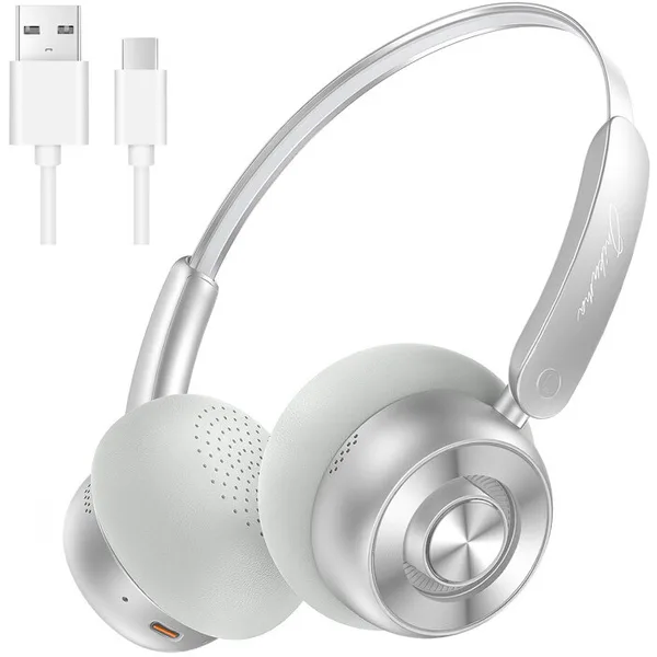 Casti Wireless GT820 Bluetooth 5.4 Argintiu