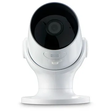 Camera de Supraveghere pentru Exterior 176645 WLAN Full HD 1080p Detectare Miscare Night Vision IP65 Alb