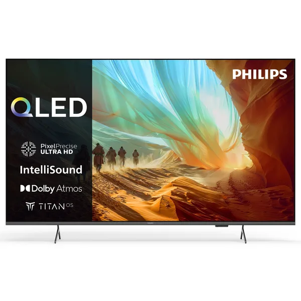 Televizor Philips QLED 43PQS7801, 108 cm, Smart TV, 4K Ultra HD, Clasa F (Model 2026)