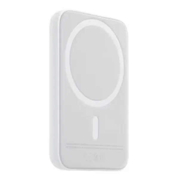 Baterie Externa Wireless MagSafe iCharge 10.000 mAh, Compatibila iPhone 12-17 Pro si Android, Power Bank cu Incarcare Rapida MagSafe 15W, Portabila, Alb