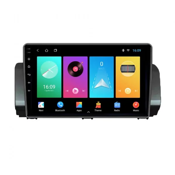 Navigatie dedicata cu Android Dacia Jogger dupa 2021, 2GB RAM, Radio GPS Dual Zone, Display HD IPS 9" Touchscreen, Internet Wi-Fi, Bluetooth, MirrorLink, USB