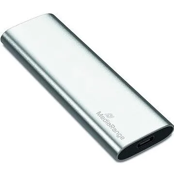SSD Extern 480GB Portabil USB-C 3.2 10Gbit/s Argintiu