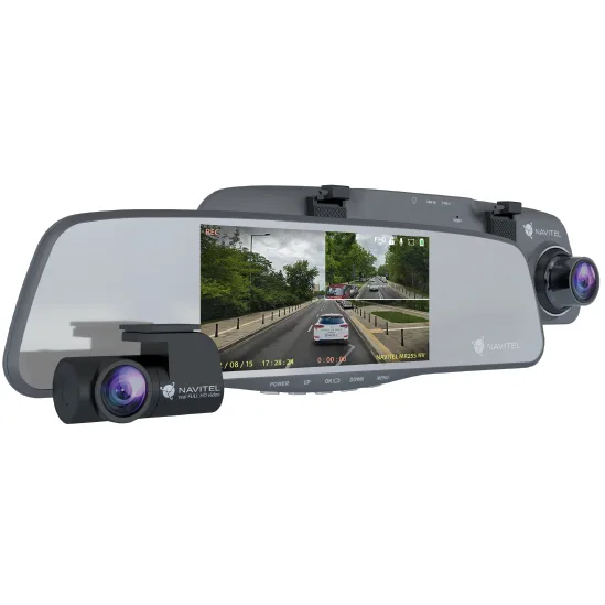 Camera Auto MR255NV DVR FHD/5.0Inch Night Vision Gri
