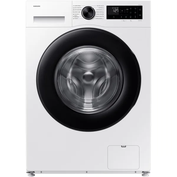 Masina de spalat rufe Samsung WW10FG5U34AELE, 10 kg, 1400 RPM, Clasa A, LED, Hygiene Steam, Drum Clean+, AI Energy, AI Ecobubble, Motor Digital Inverter, Alba