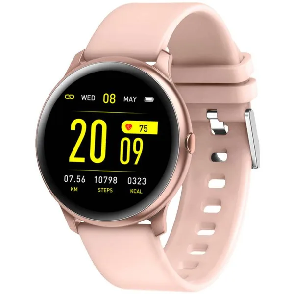 Smartwatch Bratara Silicon Roz