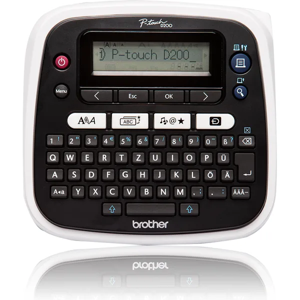 Imprimanta etichete P-Touch D200BWVP, pentru birouri mici
