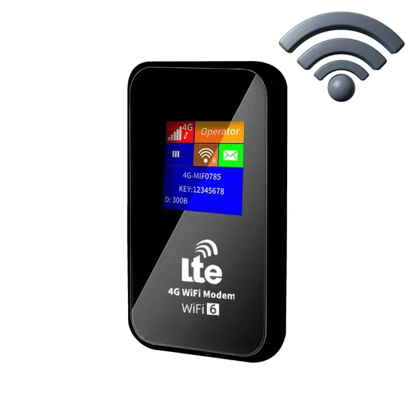 Router Wifi HASEPE® GS27Pro Portabil, Router Wireless 4G LTE Cu Slot SIM, Hotspot Wifi Cu WiFi 6, Viteza Pana La 150Mbps, Firewall Integrat, Conectare Multipla Dispozitive, Router Wifi Pentru Calatorii, Router Wireless Compact
