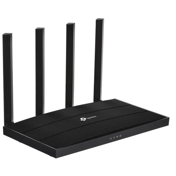 Router wireless Archer AX12 1500Mbps 1x WAN 4 LAN Gigabit 2.4 GHz/5 GHz Dual Band 4 Antene Externe WI-FI 6 Negru