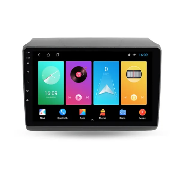 Navigatie dedicata cu Android Fiat Ducato 2006 - 2022 cu navigatie originala, 1GB RAM, Radio GPS Dual Zone, Display HD IPS 9" Touchscreen, Internet Wi-Fi, Bluetooth, MirrorLink, USB