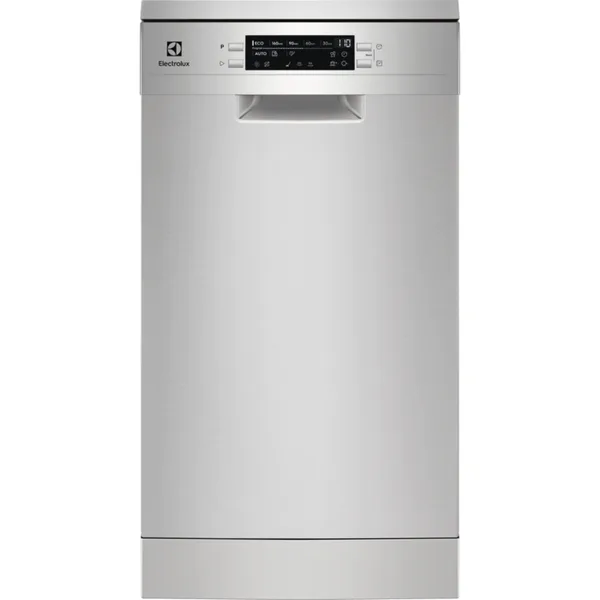Masina de spalat vase Electrolux ESG43310SX, 10 seturi, 8 programe, Clasa D, Motor Inverter, Display LED, 45 cm, Inox