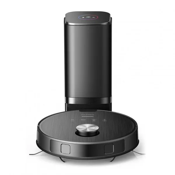 Robot de Aspirare HI-RoboX PRO+ (HRVC-MAI52DSBK) Functie de Mop Acumulator 5200mAh Statie de Golire Automata Negru