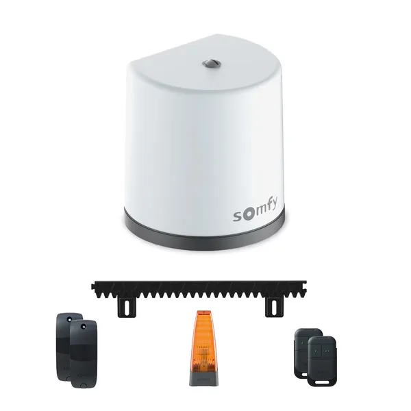 Kit Automatizare Porti Culisante Somfy FreeVia Essential, 2 Telecomenzi, Deschidere / Inchidere Automata