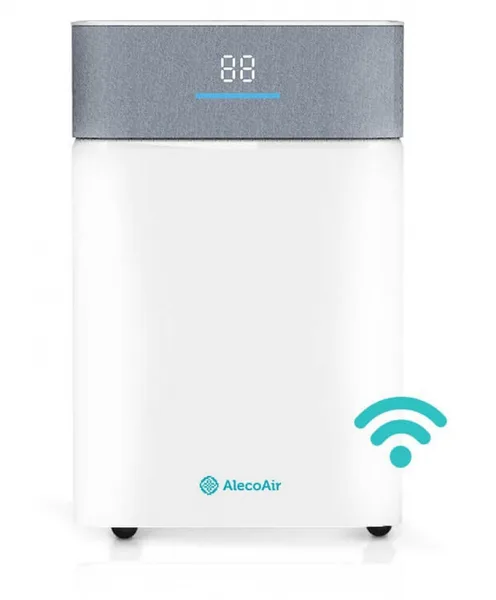 Dezumidificator AlecoAir D20 Fabric Wi-Fi 20 L/ zi Uscare Rufe Ionizare Display digital FanStop Indicator color