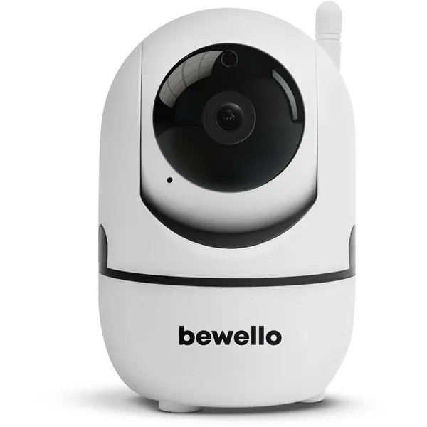 Camera de Supraveghere pentru Interior BW2030 Full HD 1080p Rotire 360° Detectie Miscare Vedere Nocturna Audio Bidirectional Wi-Fi Alb