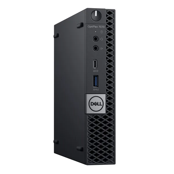 Calculator Dell OptiPlex 7070, Micro, Intel Core i7 9700 3.0 GHz up to 4.7 GHz; 8 GB DDR4; Fara Hard Disk; Fara Windows; 3 Ani Garantie, Premium, Refurbished