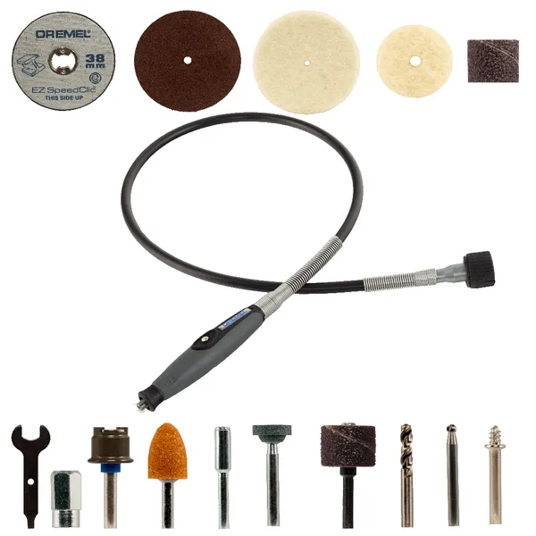 Unealta multifunctionala Dremel 3000-1/25, 33000 rpm, 130W + 25 accesorii si cutie depozitare 