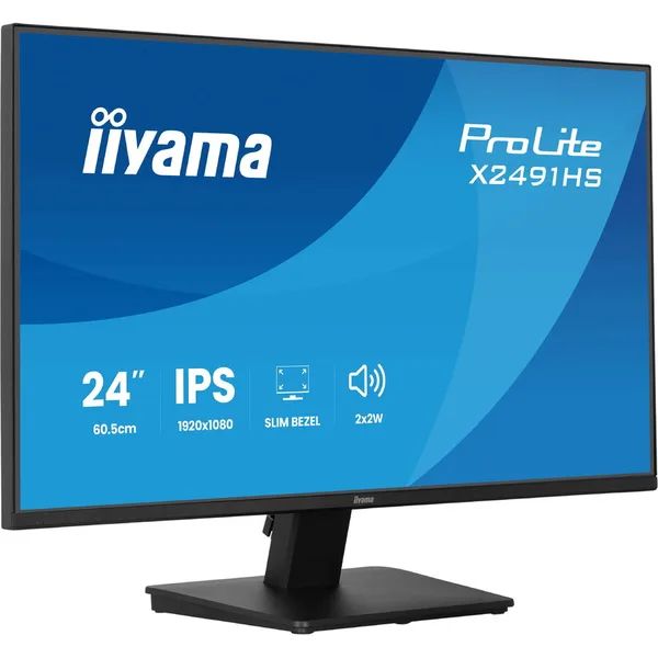 Monitor 23.8inch ULTRA THIN IPS PANEL 1920X1080 Negru