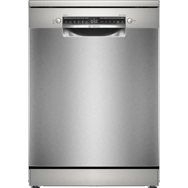 Masina de spalat vase Bosch SMS4HTI16E, 13 seturi, 6 programe, ExtraDry, Home Connect, EcoSilence Drive, Hygiene Plus, DosageAssist, Clasa C, 60 cm, Inox.