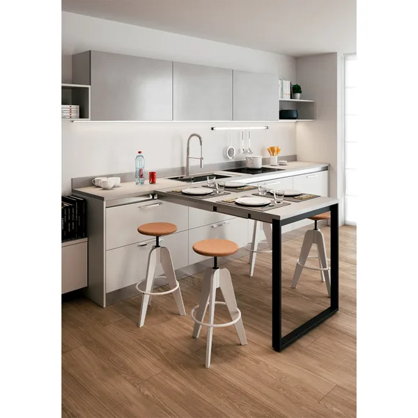 Sistem masa glisabil Dinamico, cu profil Gola, 1350 x 800 mm