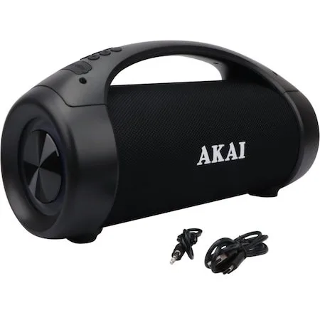 Boxa portabila ABTS-55 Bluetooth USB Aux-In 50W Negru