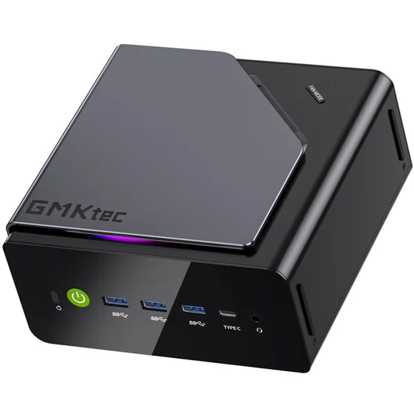 Mini PC K15 Intel Core Ultra 5 125U 16GB 1TB SSD Windows 11 Pro Black