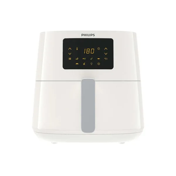 Friteuza cu aer cald Philips, Essential XL HD9270/00, 6.2l, 2000 W, programe de gatire, setarea temperaturii si a timpului, cu afisaj, alb