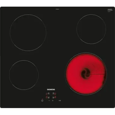 Plita Electrica ET61RBEA1E Ceramica 6600W Neagra