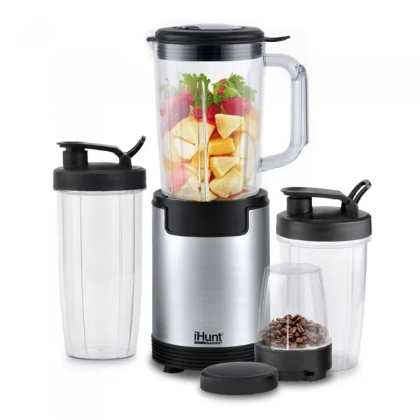 Blender BRO 4in1 900W Negru/Argintiu