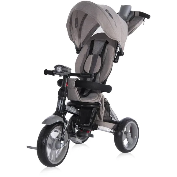 Tricicleta Multifunctionala 4in1 Enduro Scaun Rotativ Grey Luxe